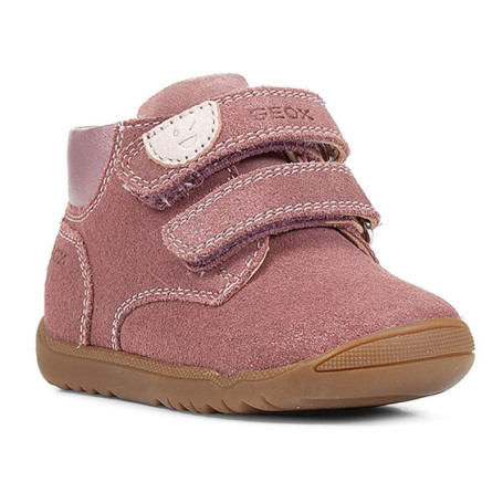 Baskets Geox B Macchia Girl C pour Fille - Rose - Taille 18 EU