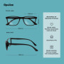Lunettes Anti-Lumière Bleue OPULIZE NYX - Protection UV400 et Confort Optimal