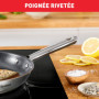 Poêle Tefal Duetto On 24cm en Inox - Résultats Croustillants