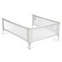 Barrière de Sécurité pour Lit Enfant VEVOR - 3 Côtés Réglable