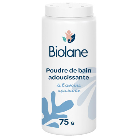 Poudre de Bain Adoucissante à l'Avoine Biolane - 75g
