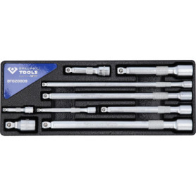 Jeu de Rallonges Articulées BRILLIANT TOOLS BT020009 - 9 Pièces
