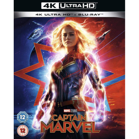 Captain Marvel en UHD 4K - Film d'Action et Aventure