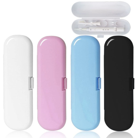 Étui de Voyage Élégant pour Brosse à Dents Électrique - 4 Pièces Forreen