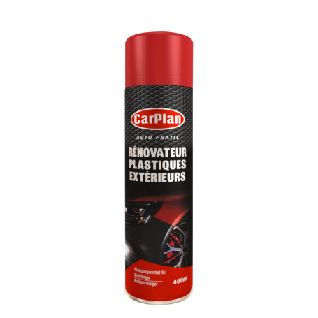 Rénovateur Plastiques Extérieurs Carplan - 400 ML pour Voiture