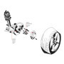 Kit d'entretoises Simoni Racing 20 mm pour Mercedes avec boulons