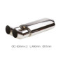 Silencieux Sport Gatling en Acier Inoxydable - Simoni Racing ESR654