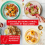 Moulinex Easy Fry POP Eucalyptus 5L - Friteuse à air avec 10 programmes