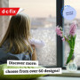 Film Adhésif Décoratif Anti-Regard pour Fenêtres - d-c-fix Crachat 67,5 cm x 1,5 m