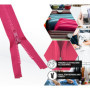 Pack de 10 Fermetures Éclair Séparables 60 cm Rose Magenta