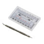 Kit Complet de 360 Barrettes en Acier Inoxydable pour Montres 8-25 mm