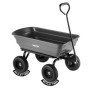 Chariot de Jardin Basculant VEVOR - Capacité 272 kg avec Roues Pivotantes