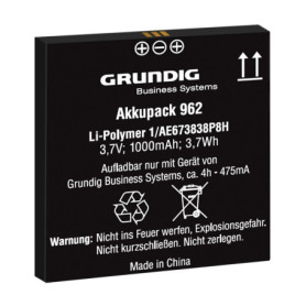Batterie Lithium-Ion 1000 mAh pour Dictaphone Grundig Digta 7