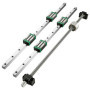 Rail Linéaire HGR20 VEVOR 1500 mm avec Kit de Roulements pour CNC