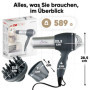 Sèche-Cheveux Clatronic HTD 3055 - 2000W avec Diffuseur et 3 Températures