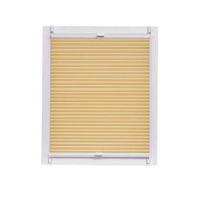 Store Plissé Nid d'Abeille Abricot 95x150 cm - Sunlines