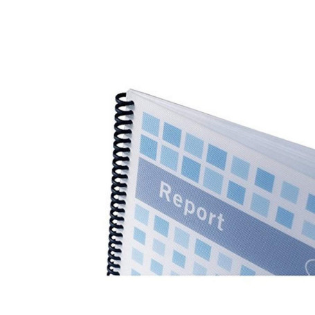 Lot de 50 Plats de Couverture A4 GBC PolyTechno Blanc Texturé