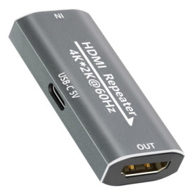 Amplificateur HDMI 4K 60Hz - Répéteur Signal 80FT pour Jeux et Home Theater