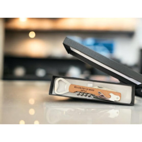 Ouvre-bouteille personnalisé 'Meilleur Papy du monde' - Cadeau idéal pour grand-père