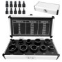 Kit de 10 Extracteurs d'Écrous WIYETY pour Vis Endommagées et Rouillées