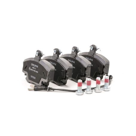 Plaquettes de Frein Delphi LP885 avec Signal d'Usure et Accessoires