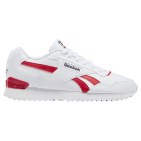 Reebok Glide Ripple Clip - Chaussures Mixte Élégantes en Blanc et Rouge