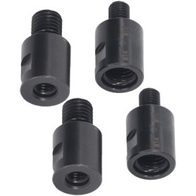 Lot de 4 adaptateurs M10/M14 pour meuleuse d'angle