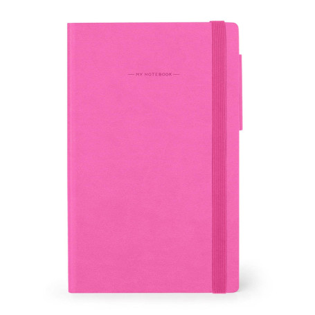 Carnet Ligné Moyen Bougainvillea - 192 Pages avec Signet