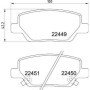 Plaquettes de Frein Arrière Brembo P 23 179 avec Indicateur d'Usure