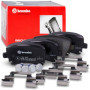 Plaquettes de Frein Arrière Brembo P85095 pour Performance Optimale
