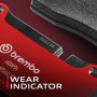 Plaquettes de Frein Arrière Brembo P86021 - Performance et Sécurité