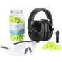 ProCase Casque Antibruit avec Lunettes de Protection pour Tir et Chasse