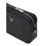 Sacoche GUESS Milano en Simili Cuir Noir avec Bandoulière Réglable