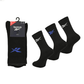 Lot de 3 Paires de Chaussettes Hautes Reebok pour Homme et Femme - Confort et Respirabilité