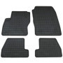 Tapis de Sol en Caoutchouc Noir pour Ford Focus MK3 - Set de 4 Pièces