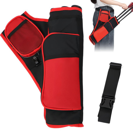 Carquois LEKEFETO pour Flèches avec 3 Tubes - Accessoire de Tir à l'Arc