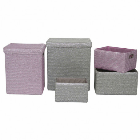 Set de basket DKD Home Decor polypropylène (42 x 33 x 50 cm) (5 pcs) 219,99 €