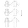 Patron de Couture Vogue V9367ZZ - Veste Ample avec Ceinture
