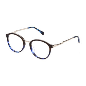 Lunettes de Vue Zadig & Voltaire VZV315 Havane et Bleu Dégradé pour Femme