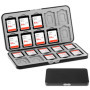 QWORK Étui de Rangement pour Cartes Mémoire - 20 Emplacements SD et Micro SD