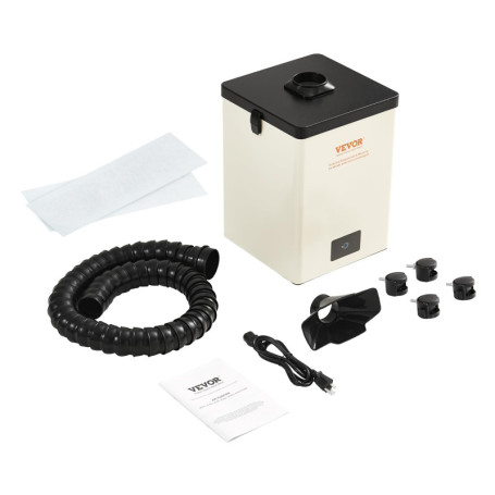 Extracteur de Fumée de Soudage VEVOR 150 W avec Filtre à 3 Couches