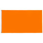 Drapeau Unicolore Orange 90x60 cm - AZ FLAG en Polyester Léger avec Œillets