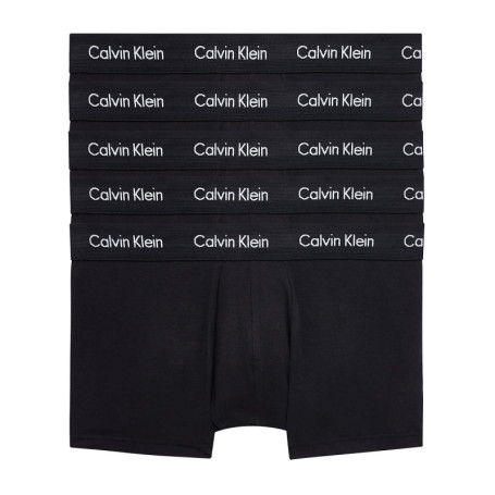 Pack de 5 Boxers Coton Stretch Calvin Klein - Noir