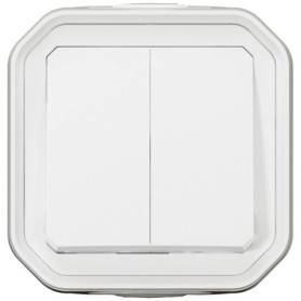 Interrupteur étanche Plexo Legrand 10A pour montage apparent - Double fonction