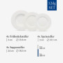 Ensemble de 12 Assiettes en Porcelaine Wonderful World de Villeroy & Boch