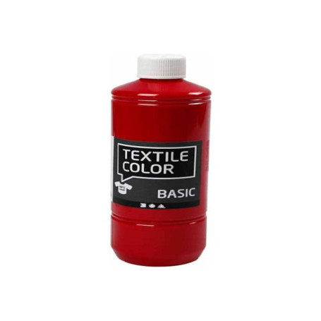 Peinture Textile Rose 500 ml - Lavable et Pratique