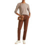 Pull-over en laine et cachemire beige pour femme - United Colors of Benetton