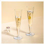 Flûte à Champagne Ritzenhoff Goldnacht - Design Élégant en Or Véritable - 200 ml