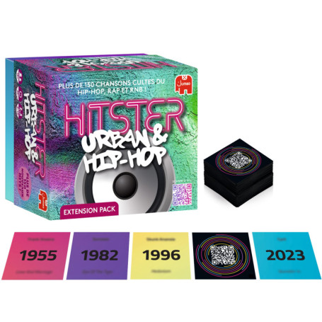 Hitster Urban & Hip Hop - Jeu de Société Musical pour Adultes
