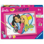 Kit de Peinture par Numéros Duo Barbie - Ravensburger 18x24 cm